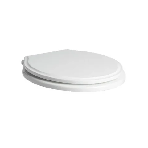 Roper Rhodes Harrow Wooden Soft Close Toilet Seat - White product image - Image 1