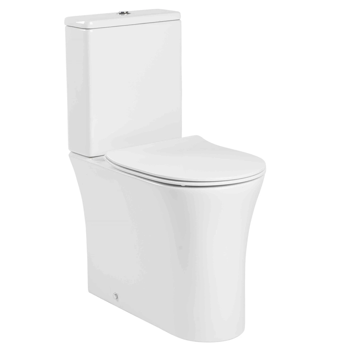 Roper Rhodes Radar Comfort Height Fully Enclosed Close Coupled Pan - White