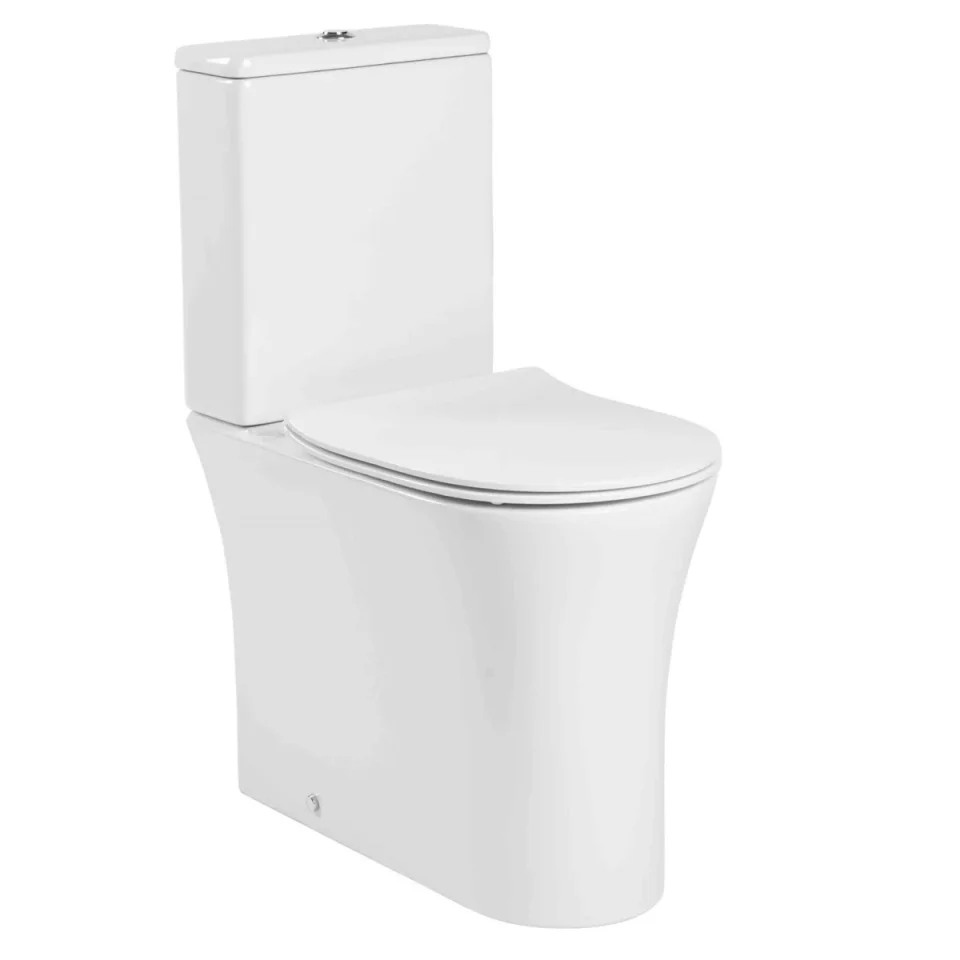 Roper Rhodes Radar Comfort Height Fully Enclosed Close Coupled Pan - White product image - Image 1