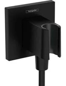 Hansgrohe Fixfit E Wall Outlet 130 X 110 X 87mm Black - Matt