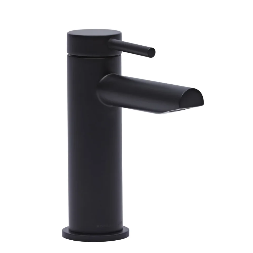 Roper Rhodes Storm-nova Basin Mixer With Click Waste - Black product image - Image 1