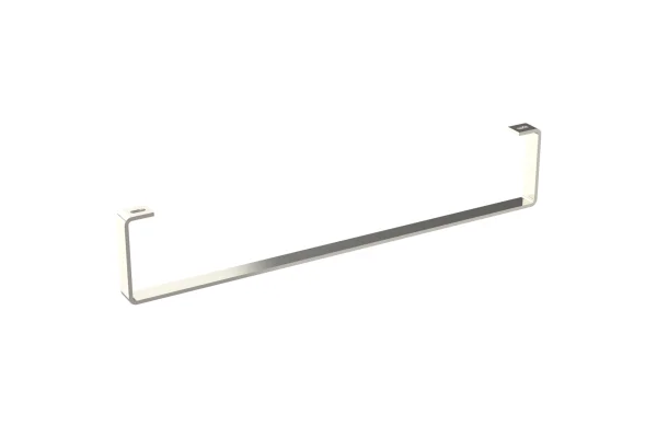 Saneux Matteo Slim 50cm Towel Rail (for 39001) - Brushed Nickel