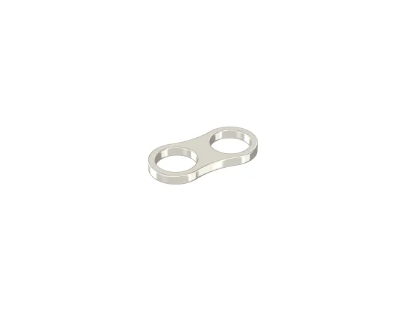 Saneux Hose Retaining Ring - Brushed Nickel