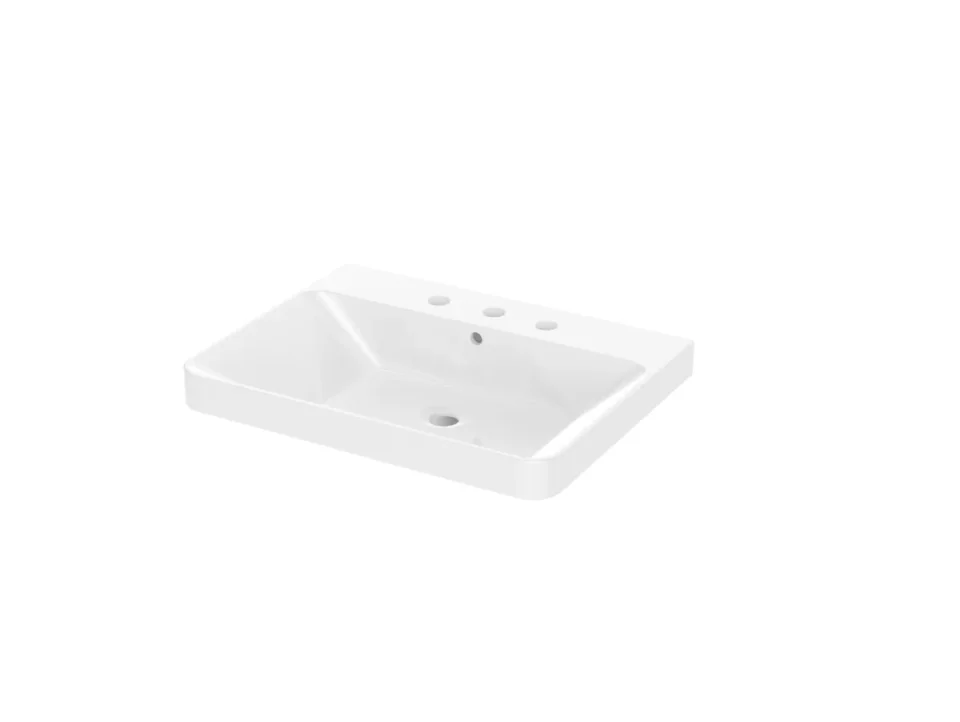 Saneux Hyde 60x46cm Washbasin 3th product image - Image 1