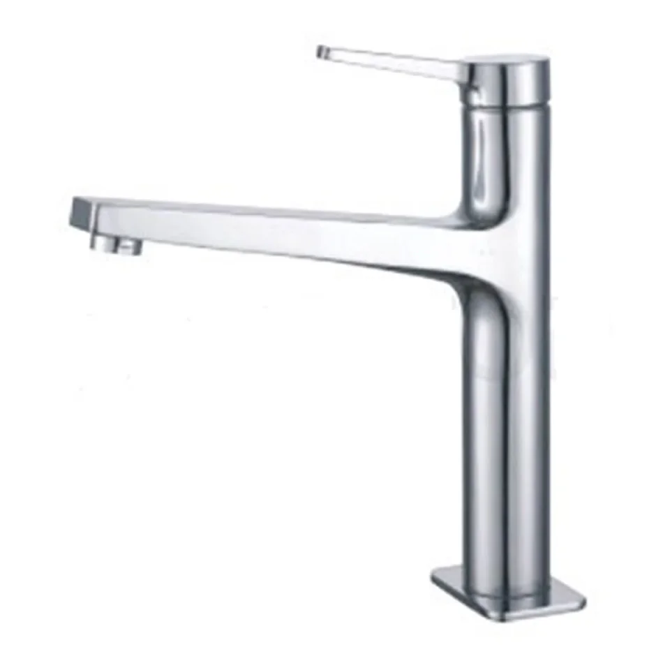 Just Taps Omega High Neck Single Lever Sink Mixer product image - Image 1