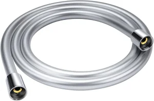 Just Taps Plastic Coated Shower Hose 1.60M Chrome