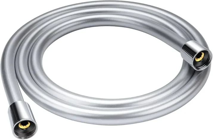 Just Taps Plastic Coated Shower Hose 1.60M Chrome product image - Image 1