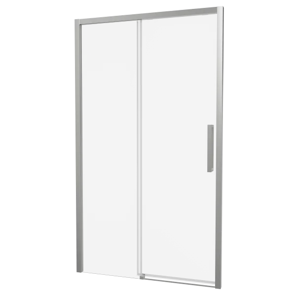 Crosswater Asura 8mm Sliding Door B 1300 Moving Door Brushed Nickel