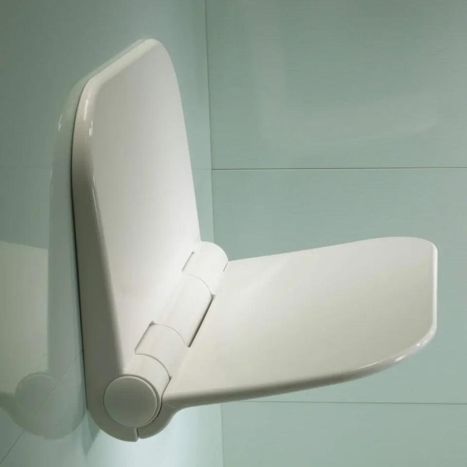Roper Rhodes Shower Seat White (Holds up to 160kg) product image - Image 1