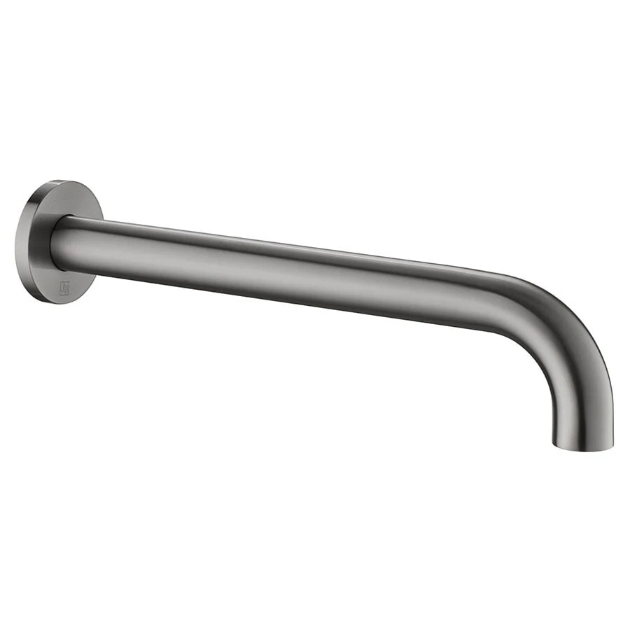 Just Taps Single Headshower Brushed Black