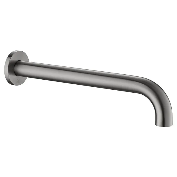 Just Taps Single Headshower Brushed Black