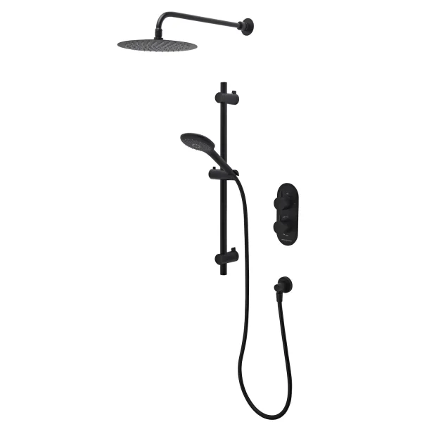 Roper Rhodes Unity Dual Function Concealed Shower System - Black