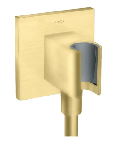 Axor Showersolutions Porter Unit Square Brushed Brass product image - Image 1