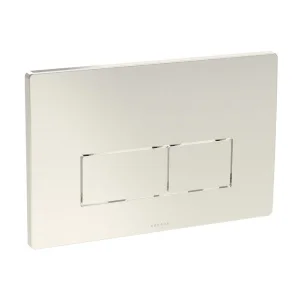 Saneux Flushe 2.0 Square Flush Plate Only - Brushed Nickel