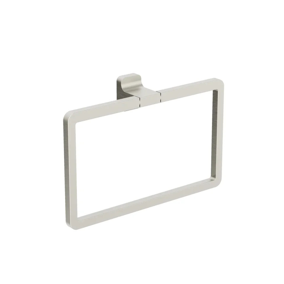 Crosswater Rotar Towel Ring Brushed Nickel product image - Image 1