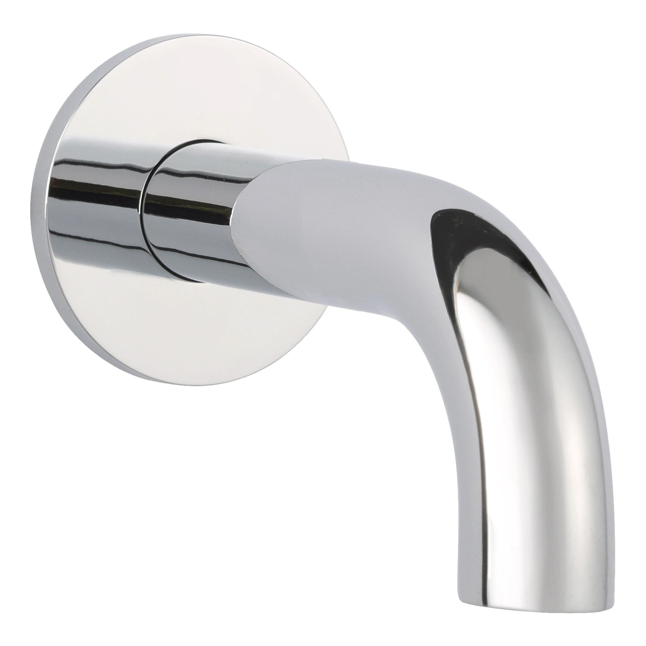 Just Taps Florence Basin Spout With Wall Flange 195mm Chrome