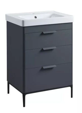 Roper Rhodes Fairmont 600mm Freestanding Unit - Matt Carbon