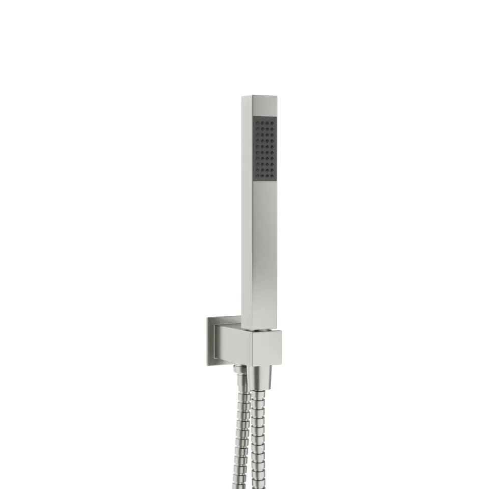 Crosswater Square Designer Shower Kit Brushed Nickel product image - Image 1