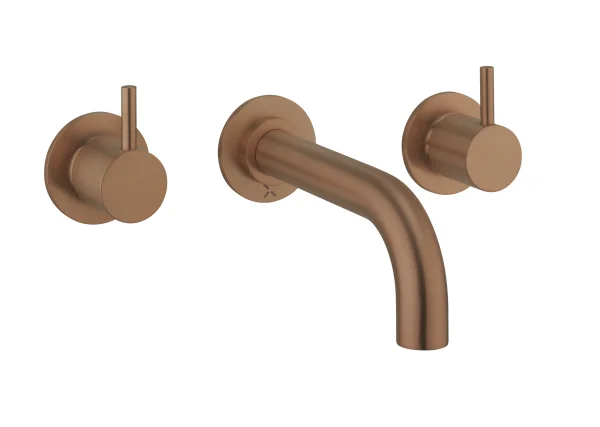 Crosswater MPRO Bath 3 Hole Trim Set Brushed Bronze