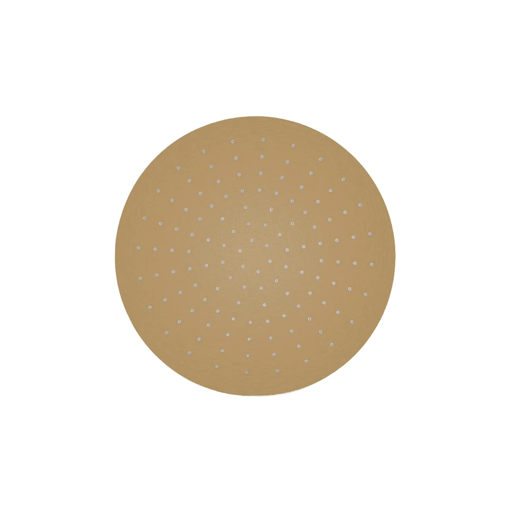 Crosswater 3ONE6 Shower Head 300 x 8mm Stainless Brushed Brass Effect