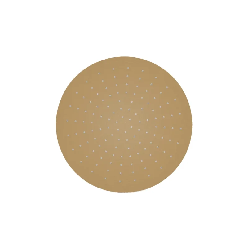 Crosswater 3ONE6 Shower Head 300 x 8mm Stainless Brushed Brass Effect product image - Image 1