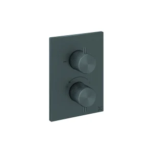Crosswater Crossbox 3ONE6 1 Outlet Trim & Levers Stainless Slate