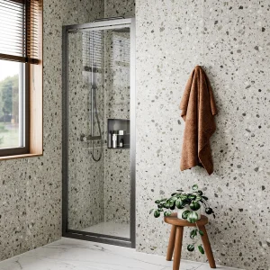 Crosswater 6mm Infold Door 1000 Slate
