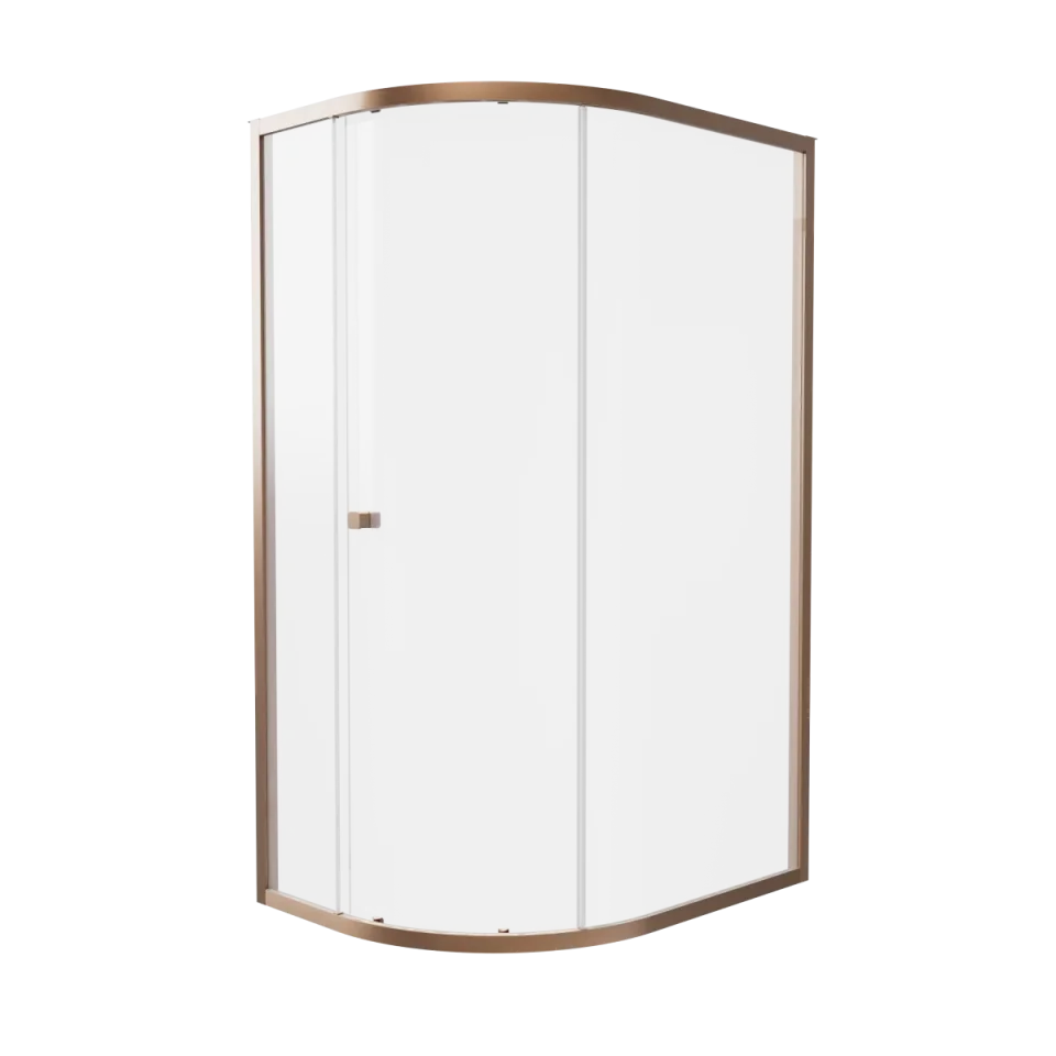 Crosswater 6mm Quadrant Single Door 1000 x 800 Box B Brushed Bronze product image - Image 1