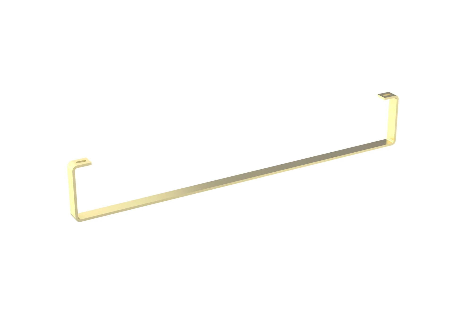Saneux Matteo Slim 60cm Towel Rail (for 39002) - Brushed Brass