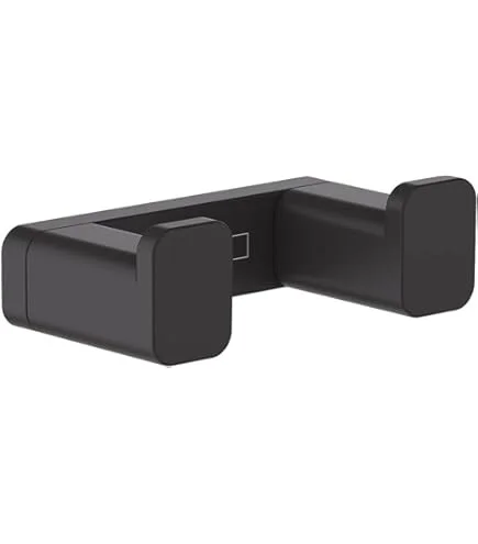 Hansgrohe Addstoris Q Towel Hook Double Matt Black