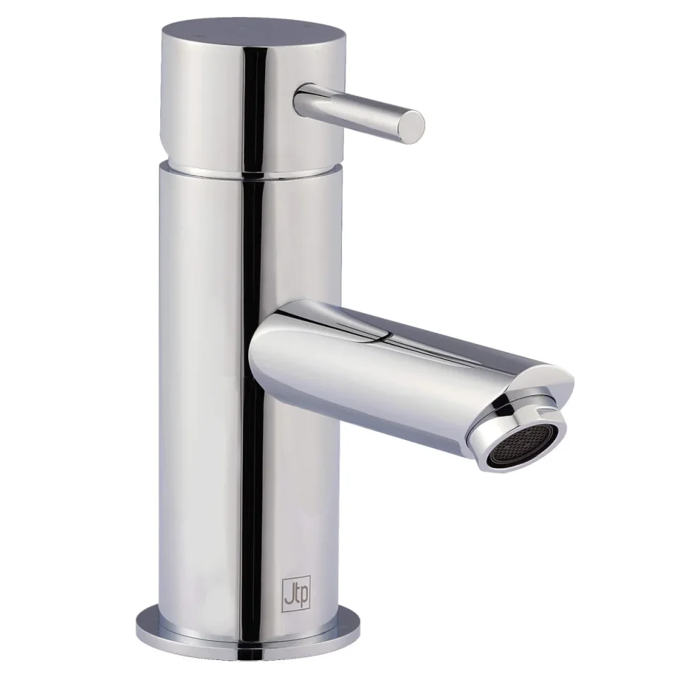 Just Taps Fonti Single Lever Basin Mixer Chrome detail view - Image 3