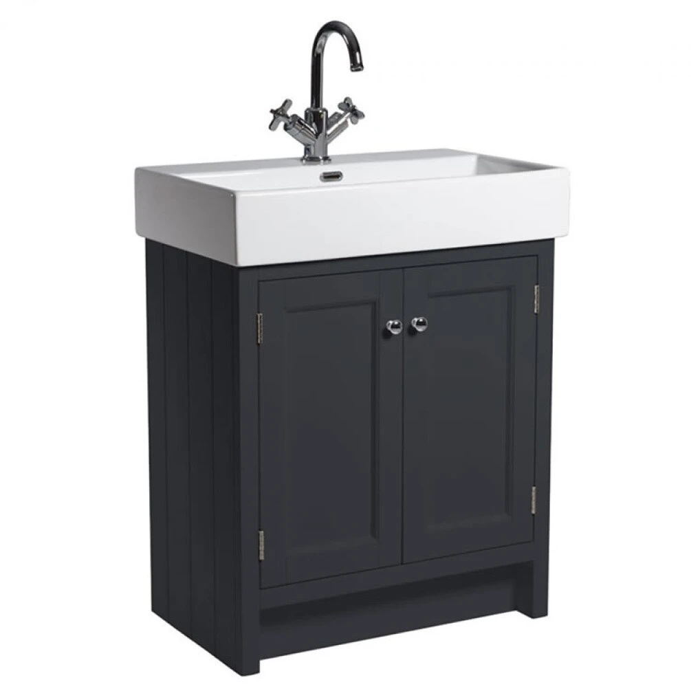 Roper Rhodes 700mm Hampton Countertop Unit - Slate Grey