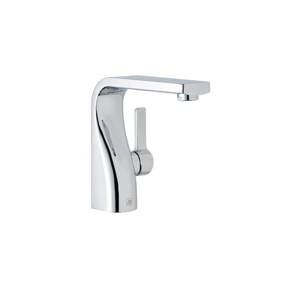 Just Taps Curve Single Lever Basin Mixer Chrome