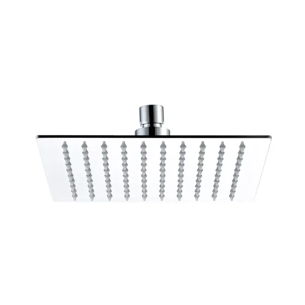 Just Taps Glide Ultra-Thin Square Shower Head 250mm Chrome