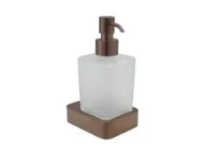 Just Taps Hix Soap Dispenser & Holder Brz product image - Image 1