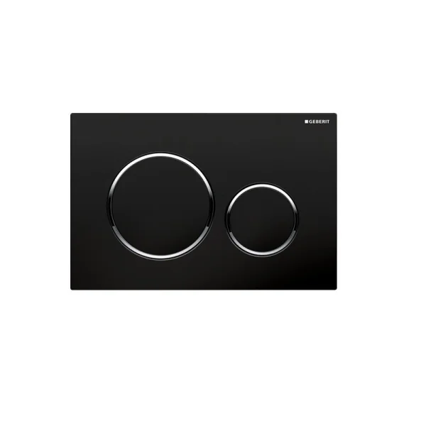 Geberit 115.882.14.1 Sigma20 D/f Plate Matt Black