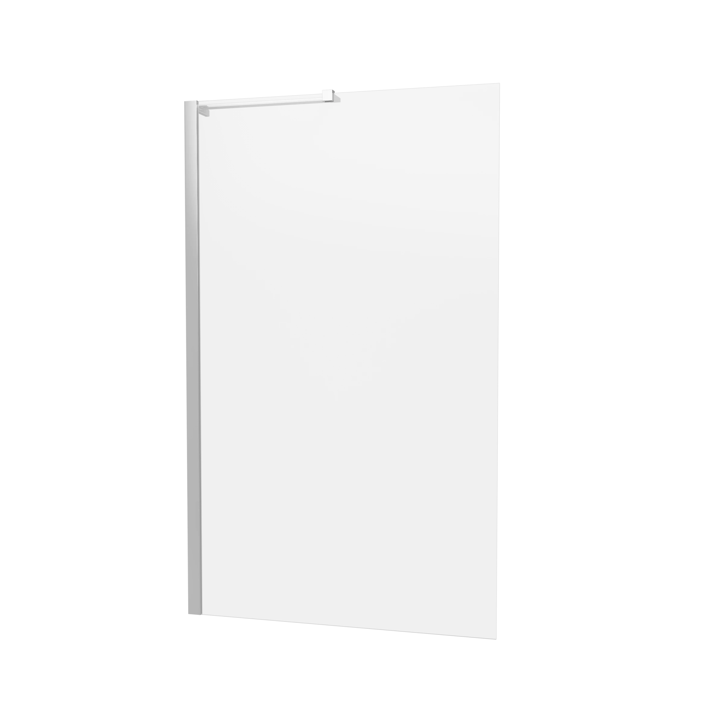 Britton Hoxton 6 Fixed Bath Screen 900 Chrome