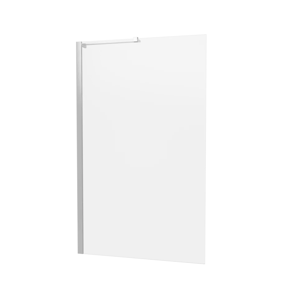 Britton Hoxton 6 Fixed Bath Screen 900 Chrome product image - Image 1