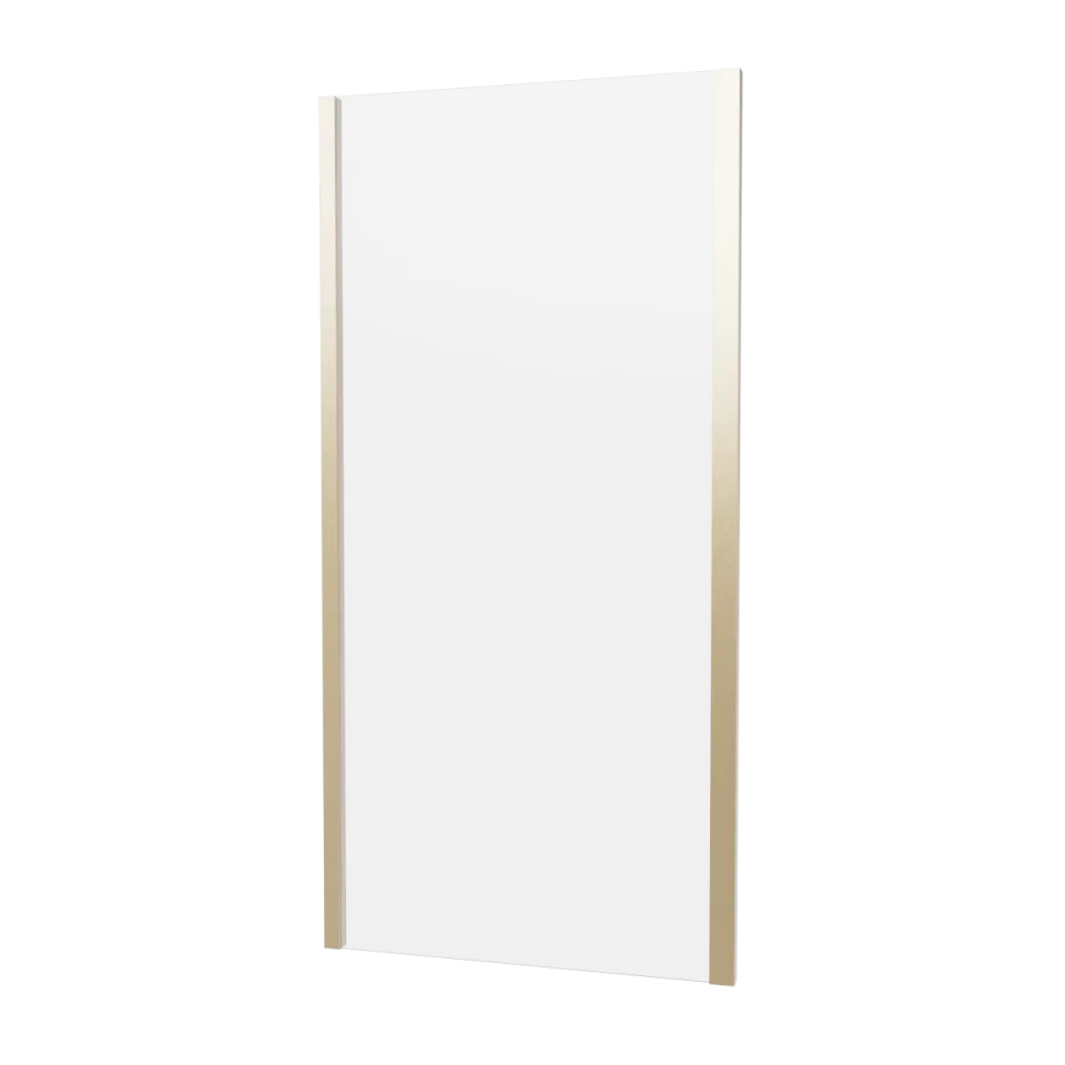 Britton Hoxton 6 Side Panel 900 Brushed Brass product image - Image 1