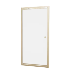 Britton Hoxton 6 Infold Door 1000 Brushed Brass