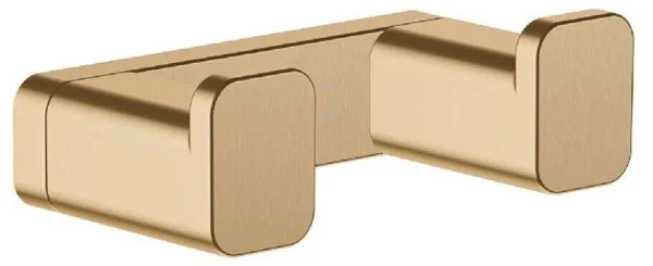 Hansgrohe Addstoris Q Towel Hook Double Brushed Bronze