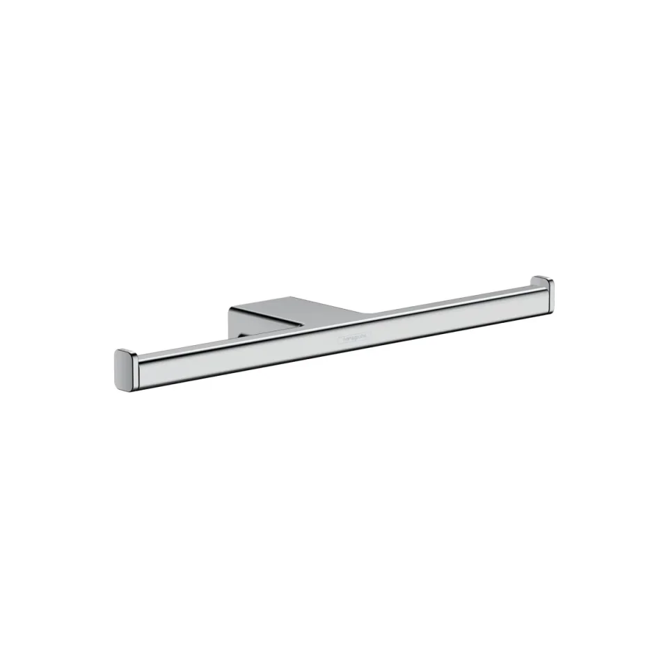 Hansgrohe Addstoris Q Double Roll Holder Chrome product image - Image 1