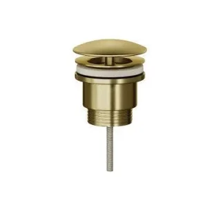 HIB Universal Free Flowing Basin Waste - Brushed Brass product image - Image 1
