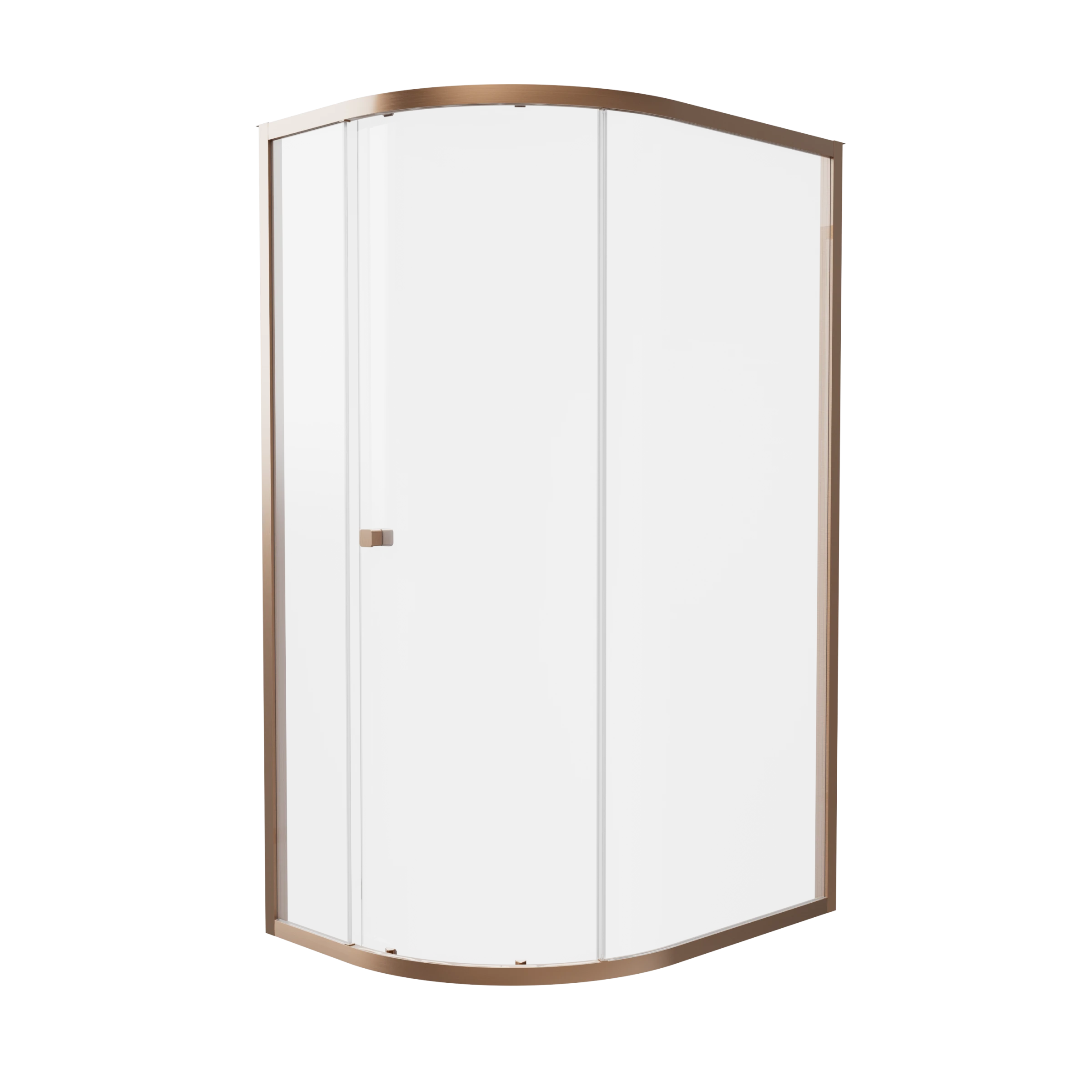 Crosswater 6mm Quadrant Single Door 1200 x 900 Box A Brushed Bronze