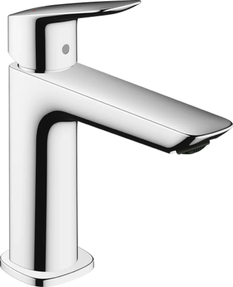 Hansgrohe Logis Single Lever Basin Mixer 110 Fine With Push-open Waste Set Chrome product image - Image 1