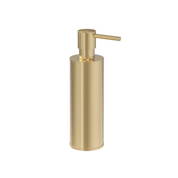 Crosswater Mpro Freestanding Soap Dispenser Brushed Brass