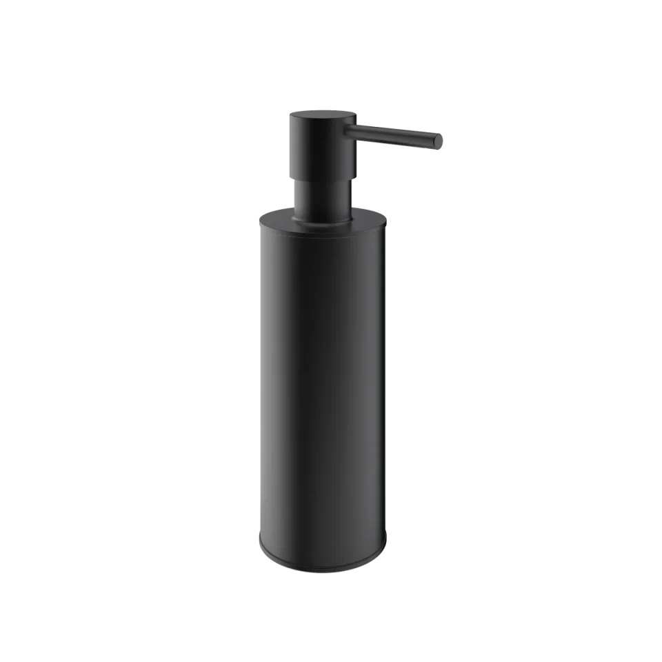 Crosswater Mpro Freestanding Soap Dispenser Matt Black product image - Image 1