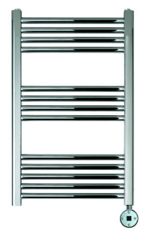 Just Taps Vos Electric Tower Radiator With Thermostat Heating Element 800x500mm