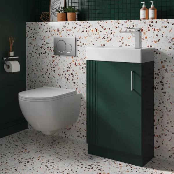 HIB Fabrica Cloakroom Furniture - Dark Emerald