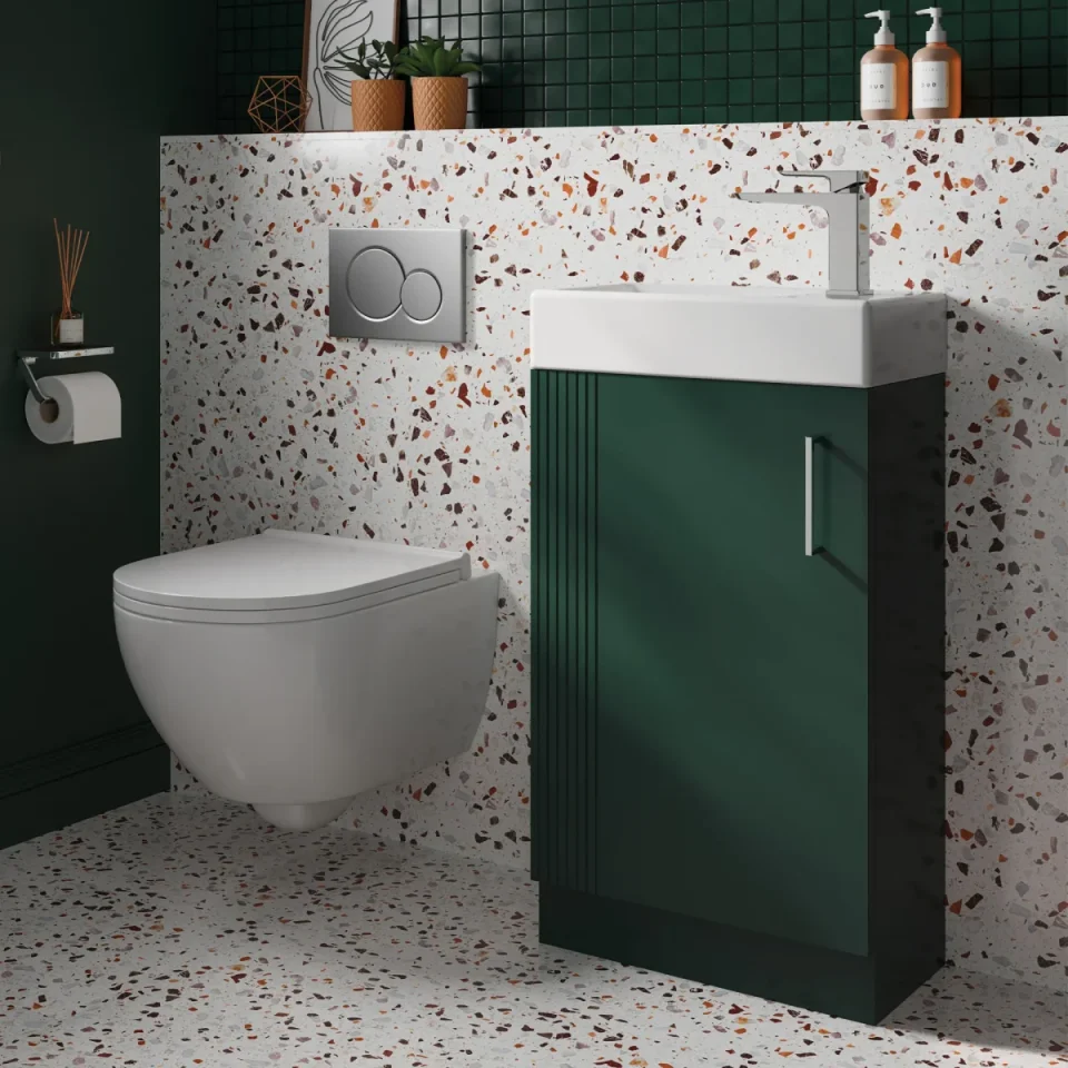 HIB Fabrica Cloakroom Furniture - Dark Emerald product image - Image 1